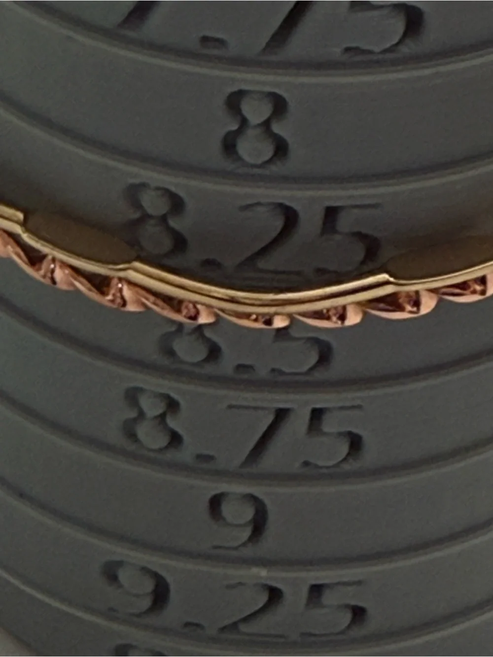 Two-Tone Gold & Rose Gold Bangle Set - Women Jewelry